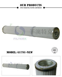 Dimensione cilindrica dei fili 120 * 72 * 913mm del filtrante industriale della polvere del poliestere