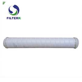 Cartuccia di filtro liquida galvanizzata dal cappuccio protettivo, cartucce di filtro profonde dall'acqua di filtrazione