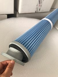 Cartuccia di filtro dell'aria pieghettata poliestere di PTFE per il sistema di raccolta polvere industriale