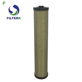 Cartuccia di filtro dal compressore d'aria di accuratezza di Filterk 1μm, filtri dell'aria di alta precisione per i compressori
