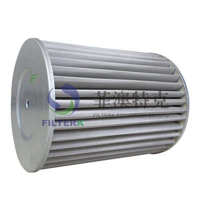 FILTERK G3.0 SS Mesh Media 10μm Cartuccia filtro del gas naturale nelle stazioni di distribuzione