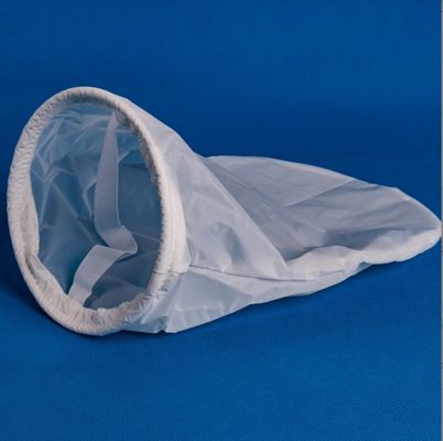 Sacchi filtranti in nylon NMO alta precisione 5-500 micron per filtrazione di liquidi chimici, diametro esterno 2,5 pollici, accuratezza di filtrazione 10um