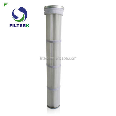 Filtro a getto di impulso in poliestere piatto 178 mm x 1000 mm 99,99% Efficienza
