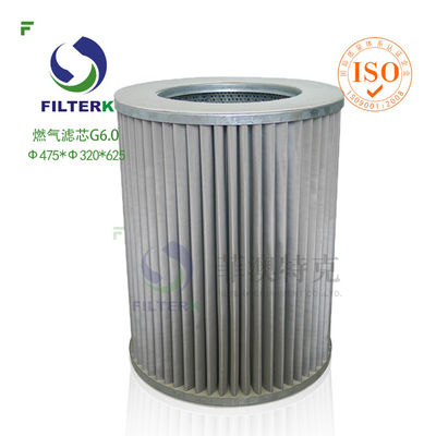 G6.0 Filtro Industriale a Gas Circolare Questi elementi filtranti possono essere utilizzati in filtri prodotti da aziende come Pietro Fiorentini, Tartarini (Italia) e I