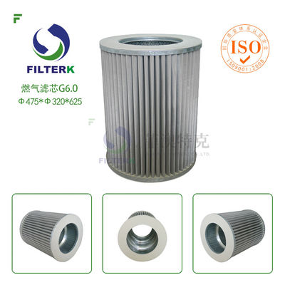 G6.0 Filtro Industriale a Gas Circolare Questi elementi filtranti possono essere utilizzati in filtri prodotti da aziende come Pietro Fiorentini, Tartarini (Italia) e I