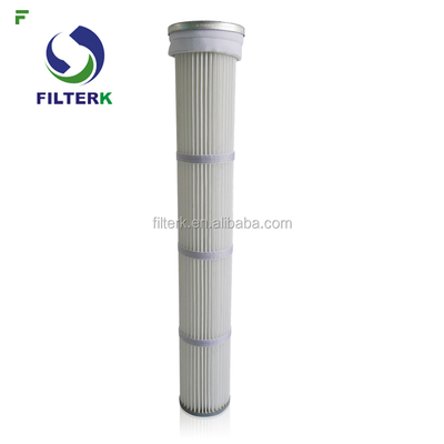 Filtro a getto di impulso in poliestere piatto 178 mm x 1000 mm 99,99% Efficienza