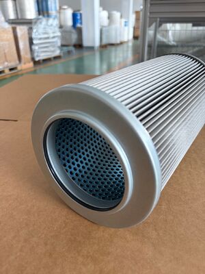 Cartuccia di filtro in fibra di vetro Cartuccia di filtro di ritorno dell'olio idraulico per la durata prolungata del sistema di olio della pressa idraulica